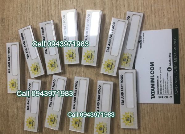 Nhận làm biển tên nhân viên Bền Đẹp, Chuyên Nghiệp, Giá Rẻ