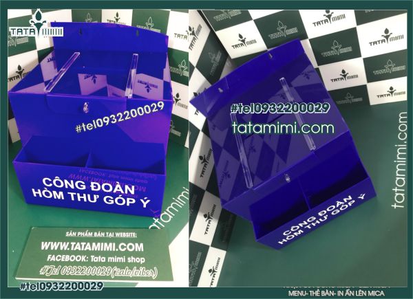 Các mẫu Hòm thư góp ý được thiết kế đẹp mắt