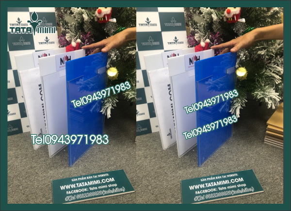 HÌNH ẢNH VỀ KỆ MICA CHECKLIST TREO TƯỜNG A4 CÁC MÀU