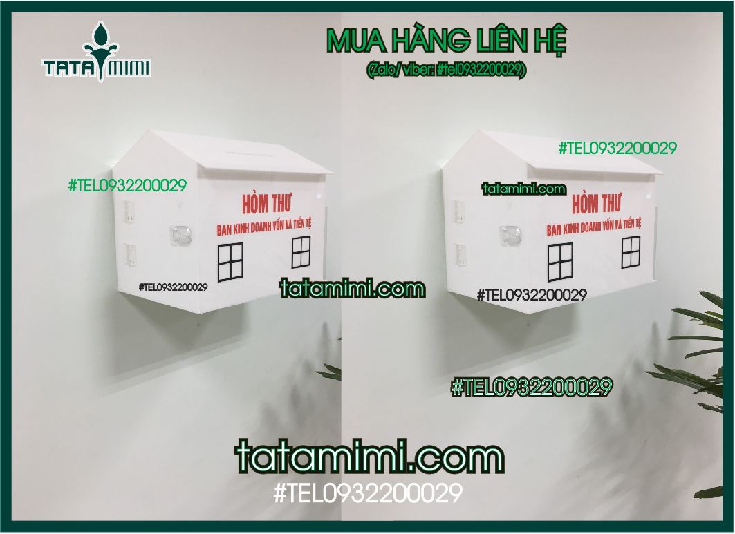 Hòm thư góp ý được thiết kế đẹp mắt