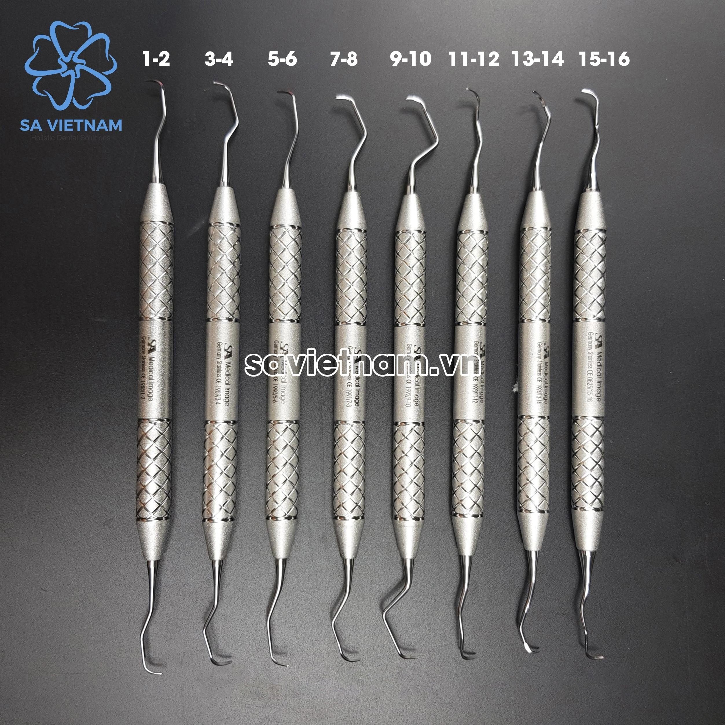 Dụng cụ nha chu, phẫu thuật SA Medical - Dụng cụ nạo túi