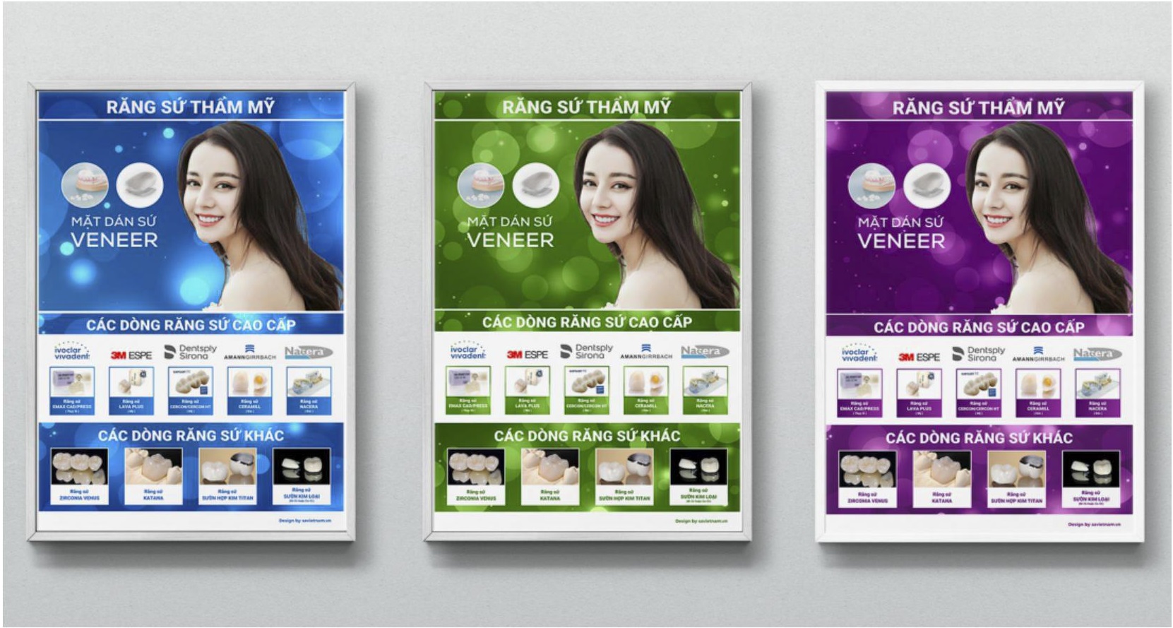 Tranh Răng sứ thẩm mỹ