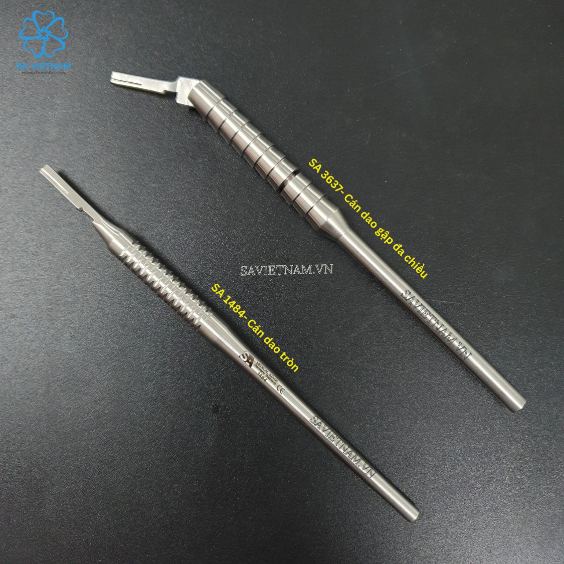 Dụng cụ nha chu, phẫu thuật SA Medical - Cán dao tròn