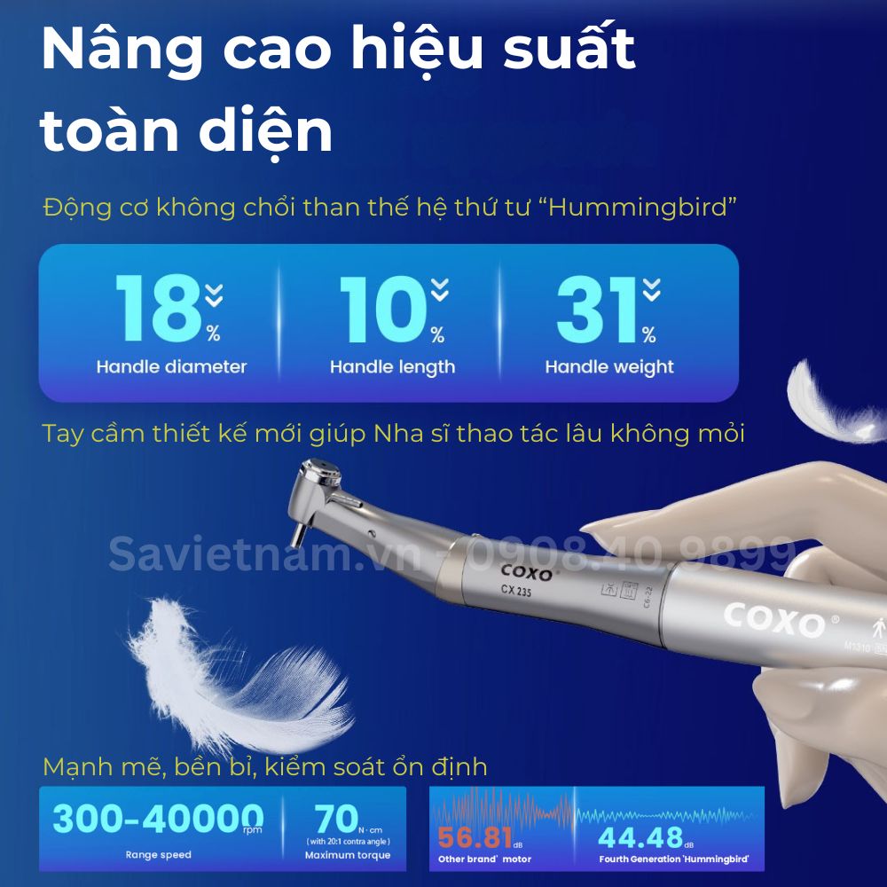 Máy cắm implant Coxo C Sailor S1