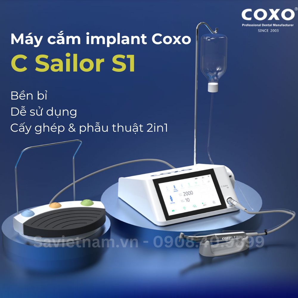 Máy cắm implant Coxo C Sailor S1