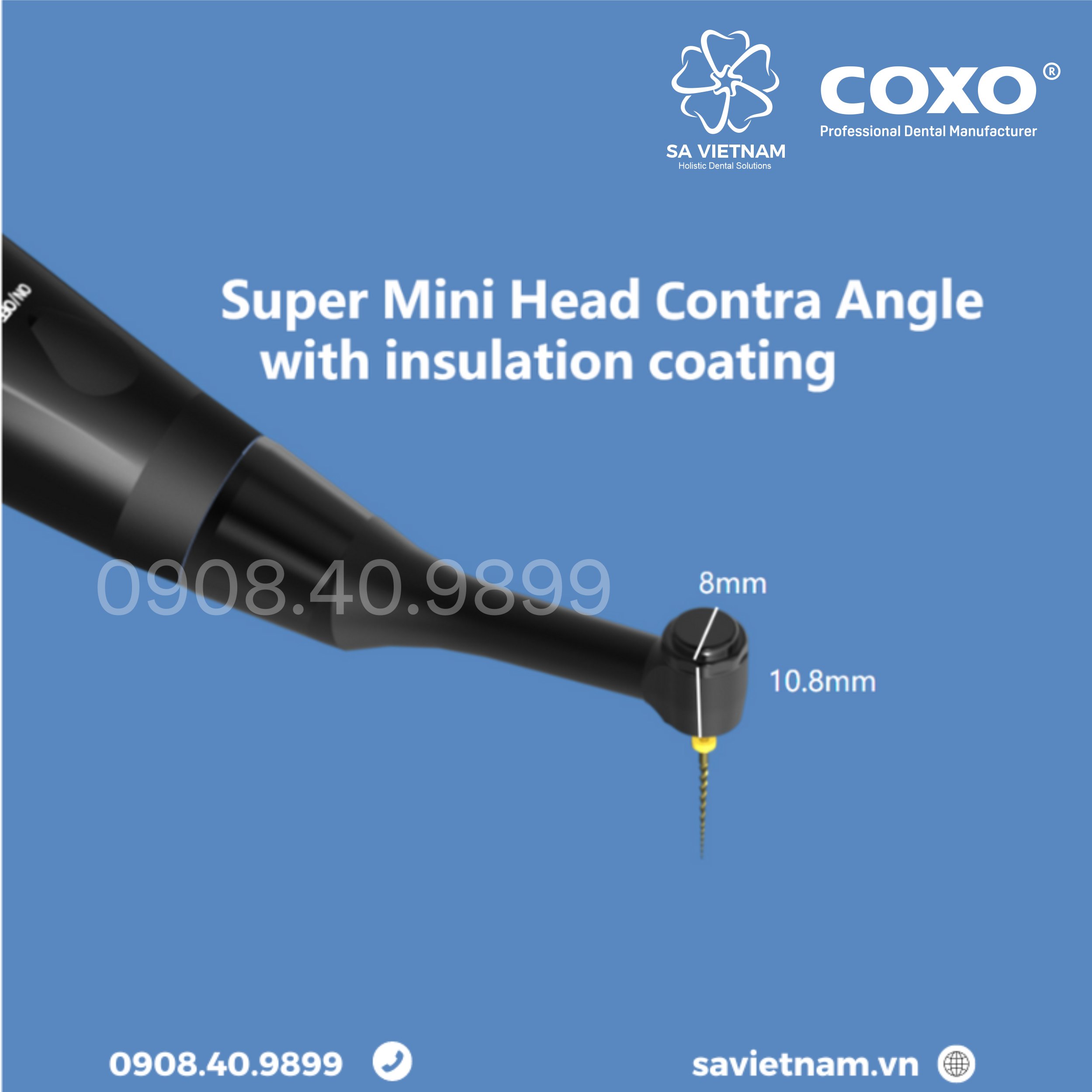 Máy nội nha tích hợp định vị chóp Coxo C Smart Mini Ap+