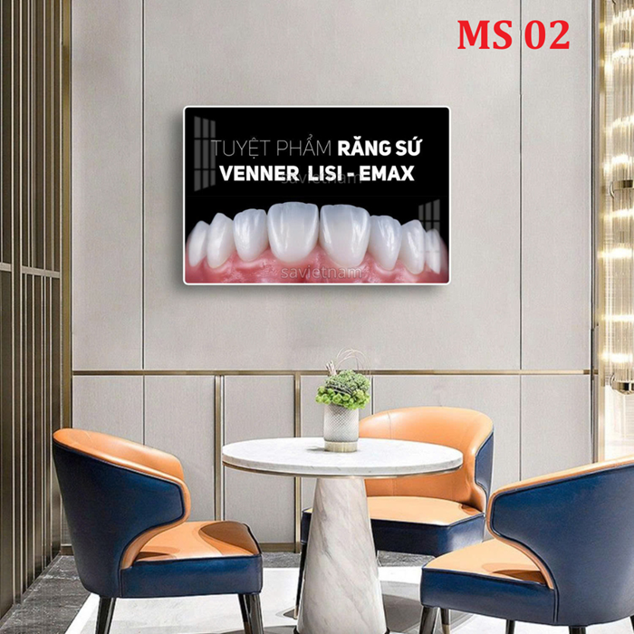 Tranh Veneer- Mặt dán sứ thẩm mỹ, Veneer Lisi, Veneer Emax