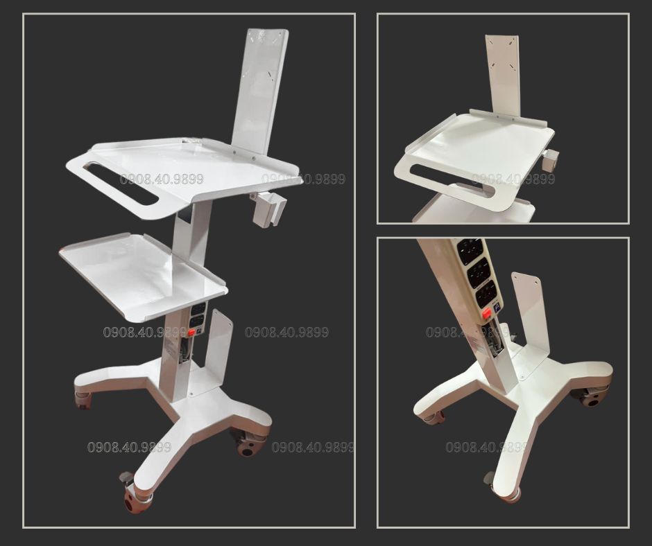 Xe đẩy chuyên dụng cho máy scan nha khoa