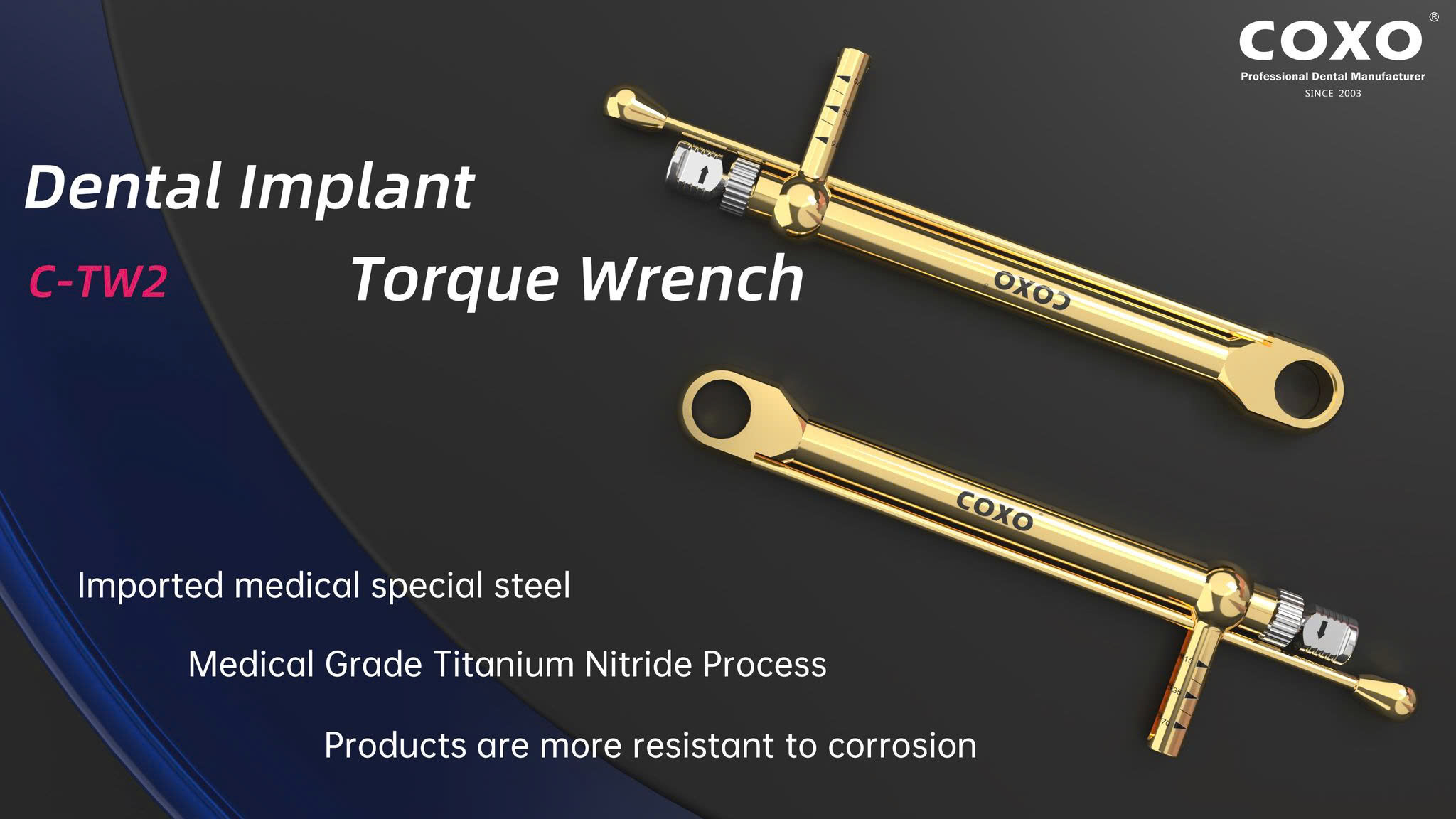 Bô kit vặn implant Coxo C-TW2