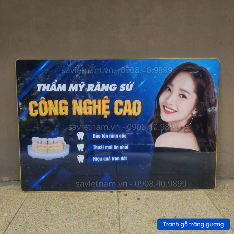 Tranh răng sứ thẩm mỹ công nghệ cao