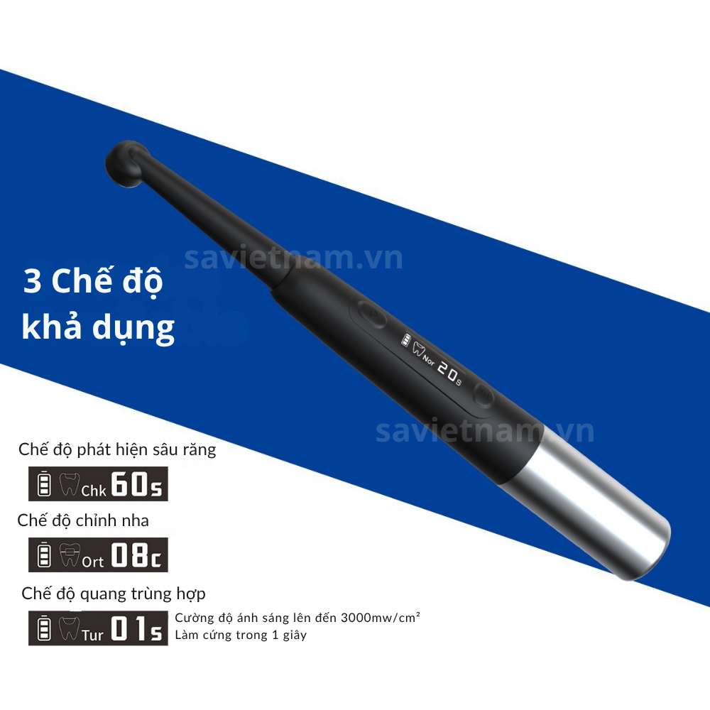 Đèn Trám Coxo DB-686 Halo (Quang trùng hợp, chỉnh nha, phát hiện sâu răng)