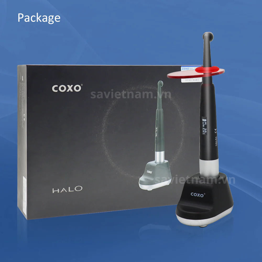 Đèn Trám Coxo DB-686 Halo (Quang trùng hợp, chỉnh nha, phát hiện sâu răng)