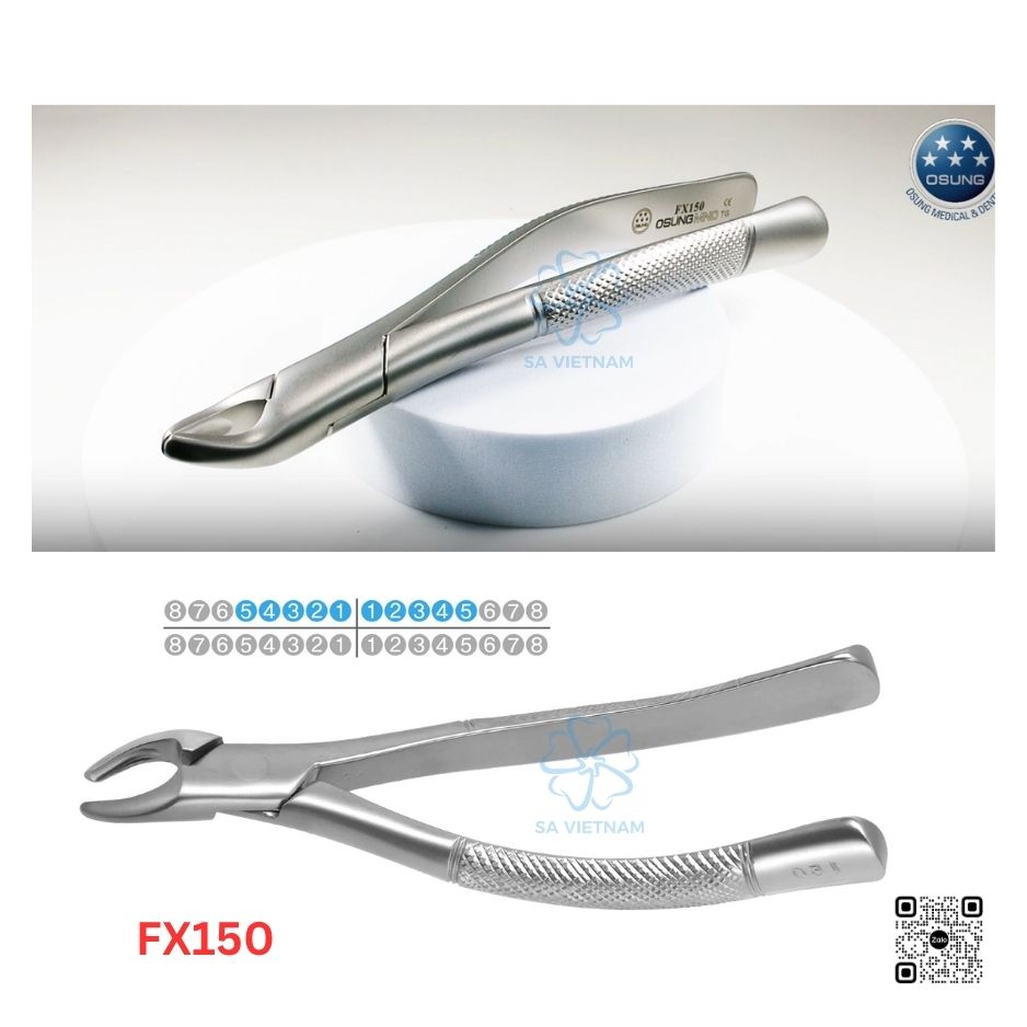 Kìm nhổ răng Extraction Forcep Osung - FX150