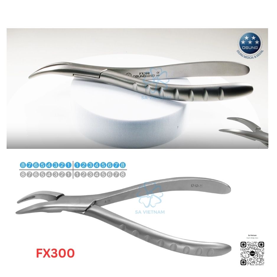 Kìm nhổ răng Extraction Forcep Osung - FX300