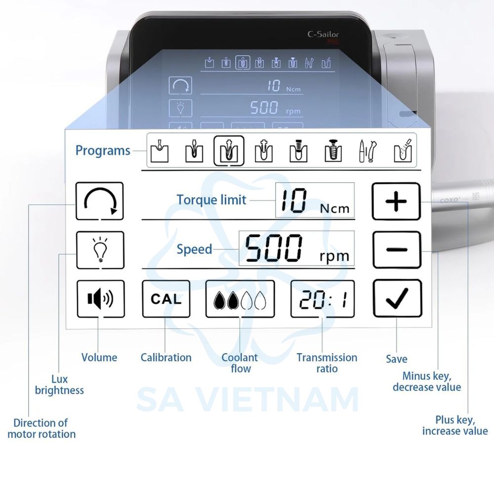 máy cắm implant Coxo C Sailor Pro