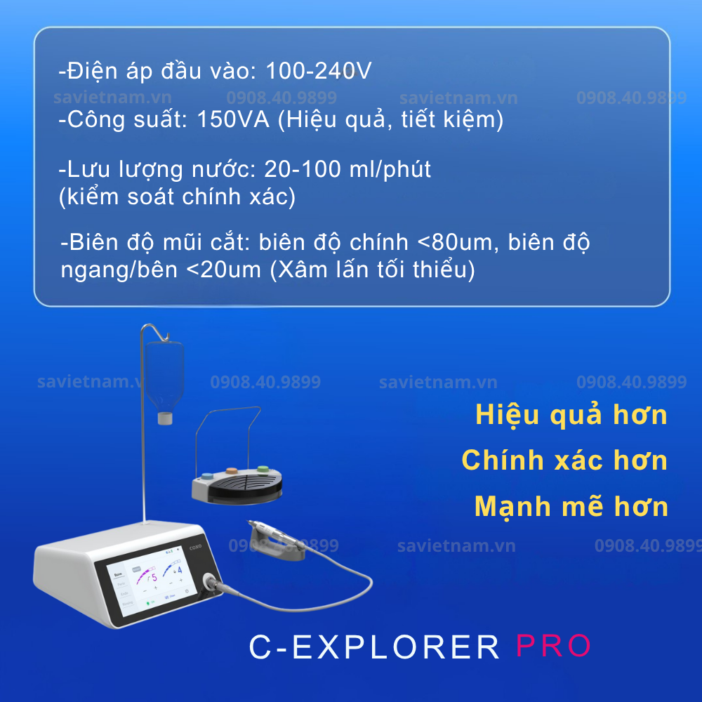 MÁY NHỔ RĂNG SIÊU ÂM PIEZOTOME COXO C-EXPLORER PRO