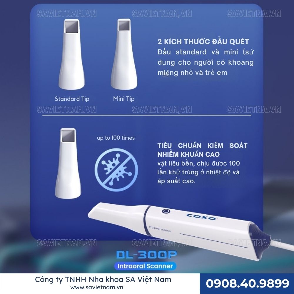 Máy scan trong miệng Coxo