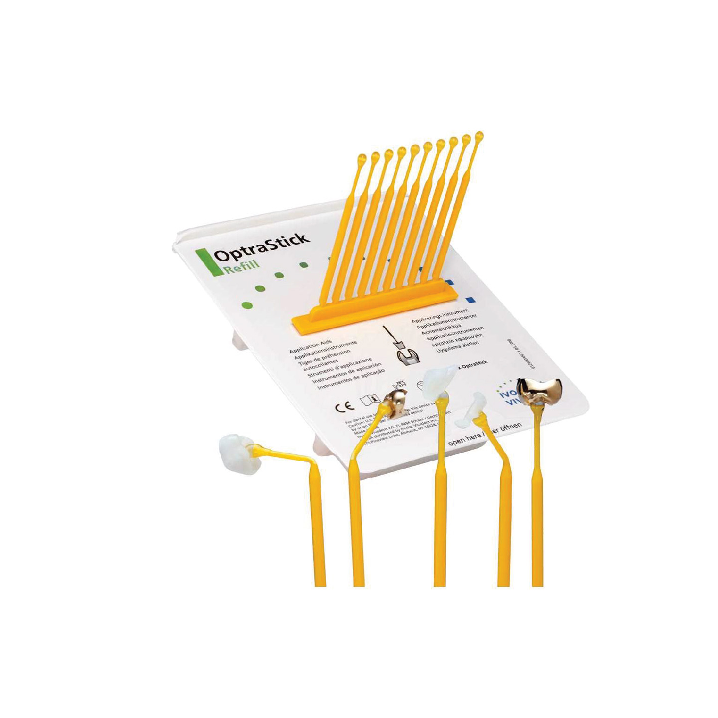 Que dính Optrastick Vivadent (Hộp 48 que) - Dụng cụ gắn phục hình Optrastick