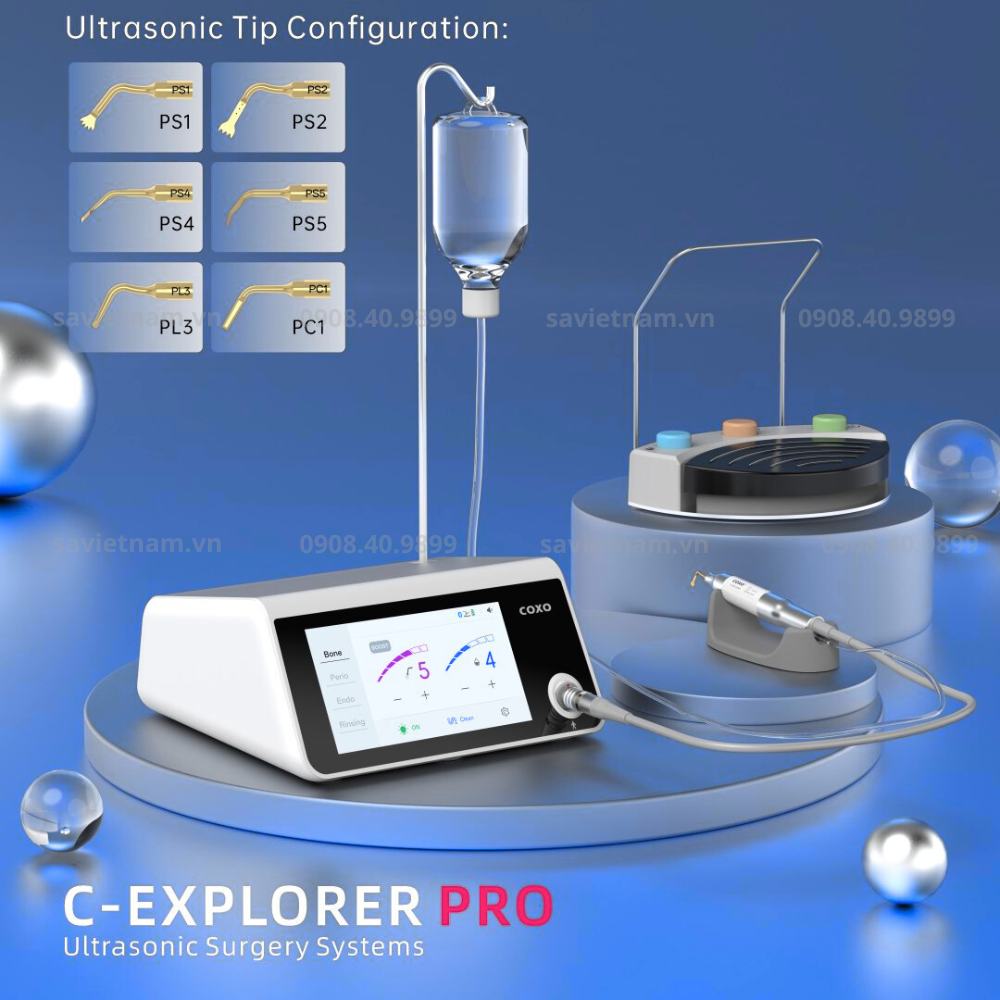 MÁY NHỔ RĂNG SIÊU ÂM PIEZOTOME COXO C-EXPLORER PRO