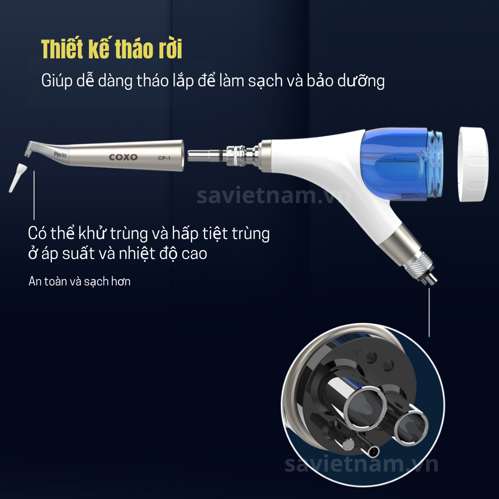 TAY THỔI CÁT ĐÁNH BÓNG COXO CP-1