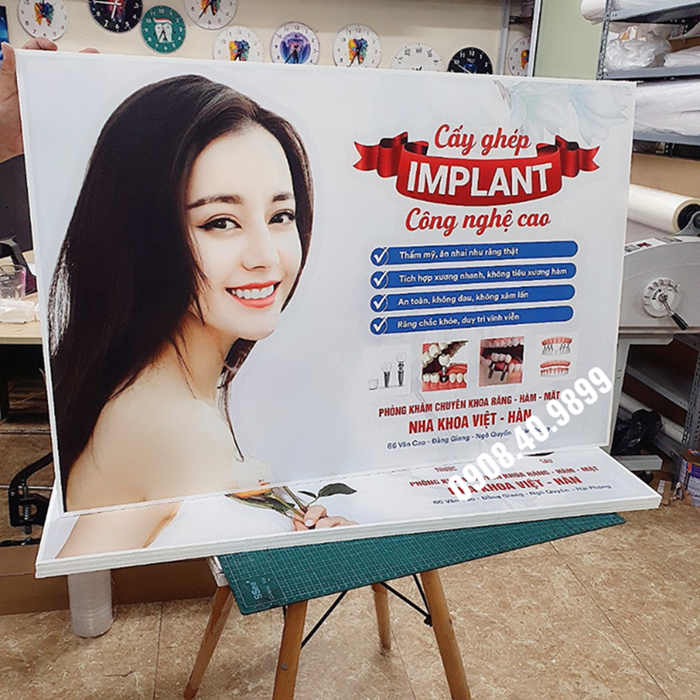 Tranh Cấy ghép implant nha khoa công nghệ cao