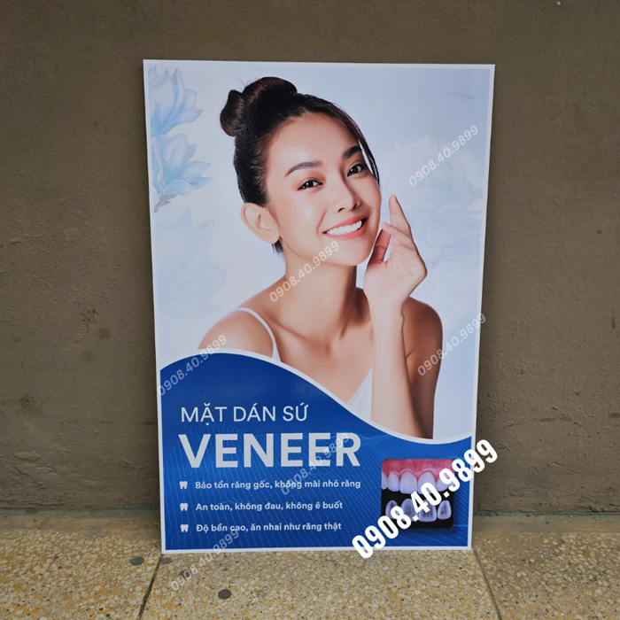 Tranh "Mặt dán sứ Veneer" - MS07