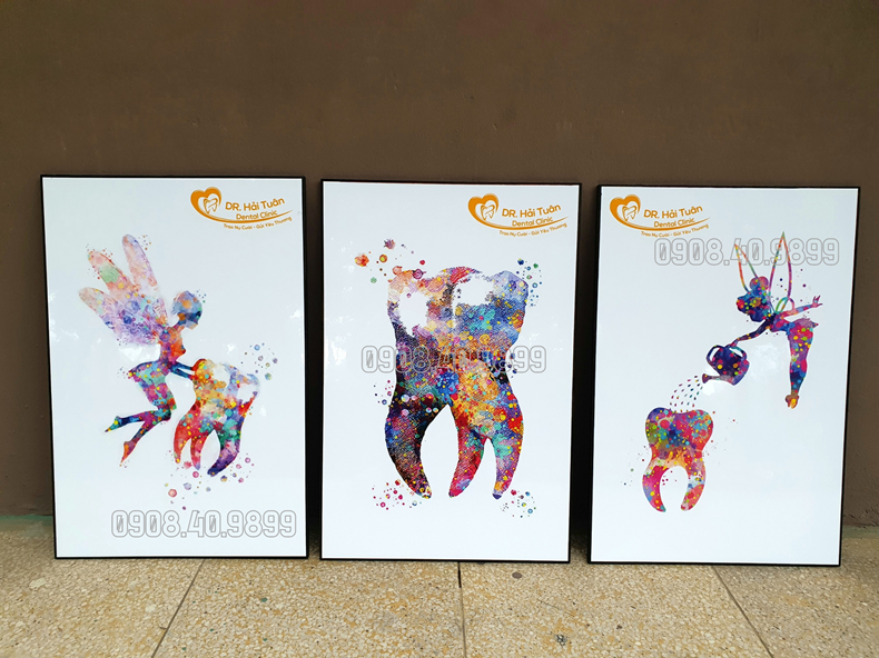 tranh nha khoa, tranh nha khoa nghệ thuật