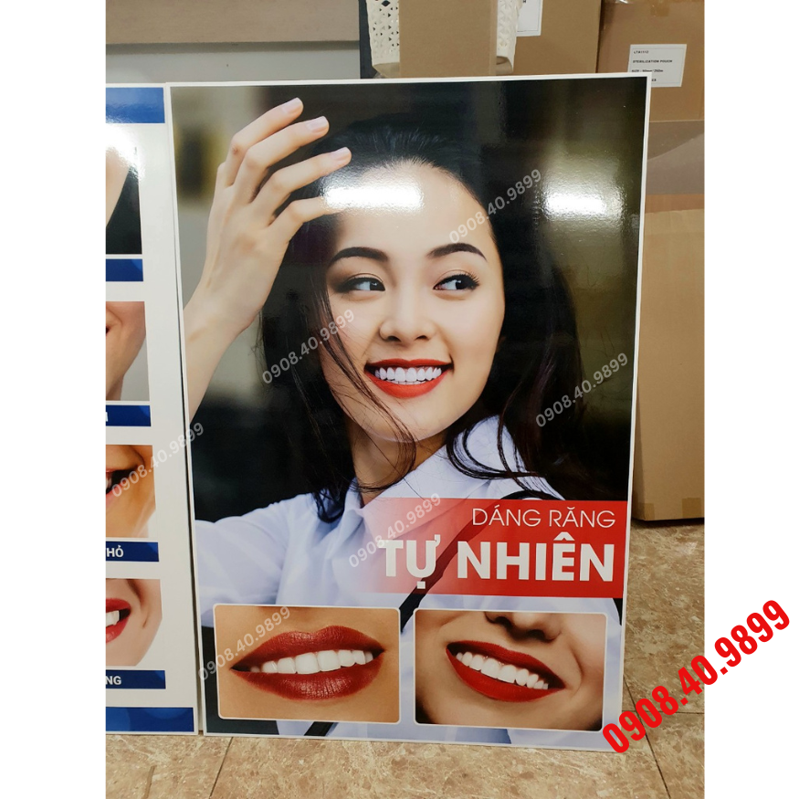 Tranh Những dáng răng phổ biến
