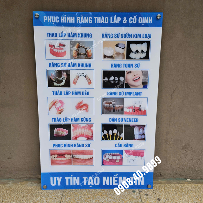 Tranh Phục hình răng tháo lắp và cố định