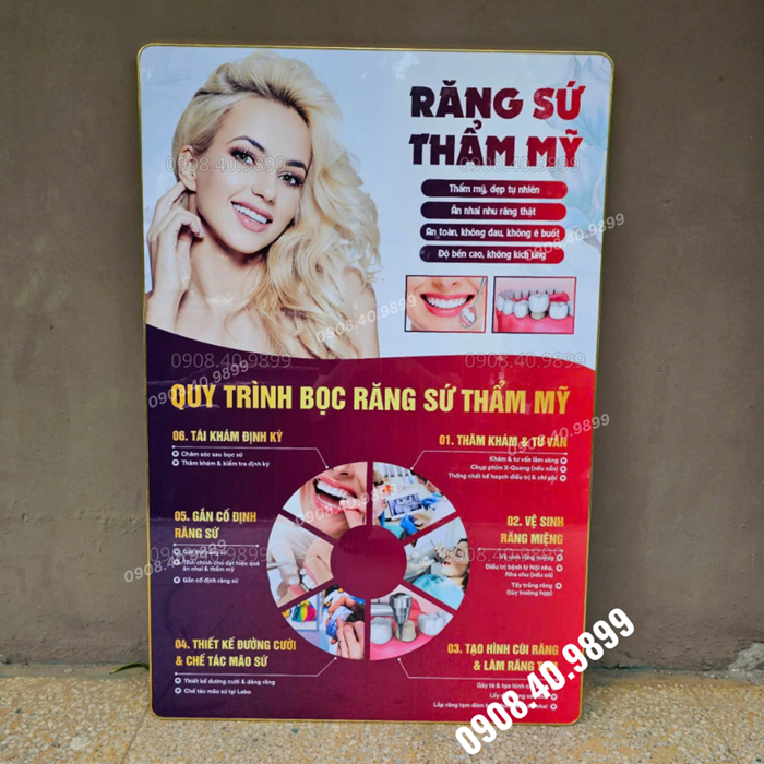 Tranh thẩm mỹ răng sứ công nghệ cao - MS09