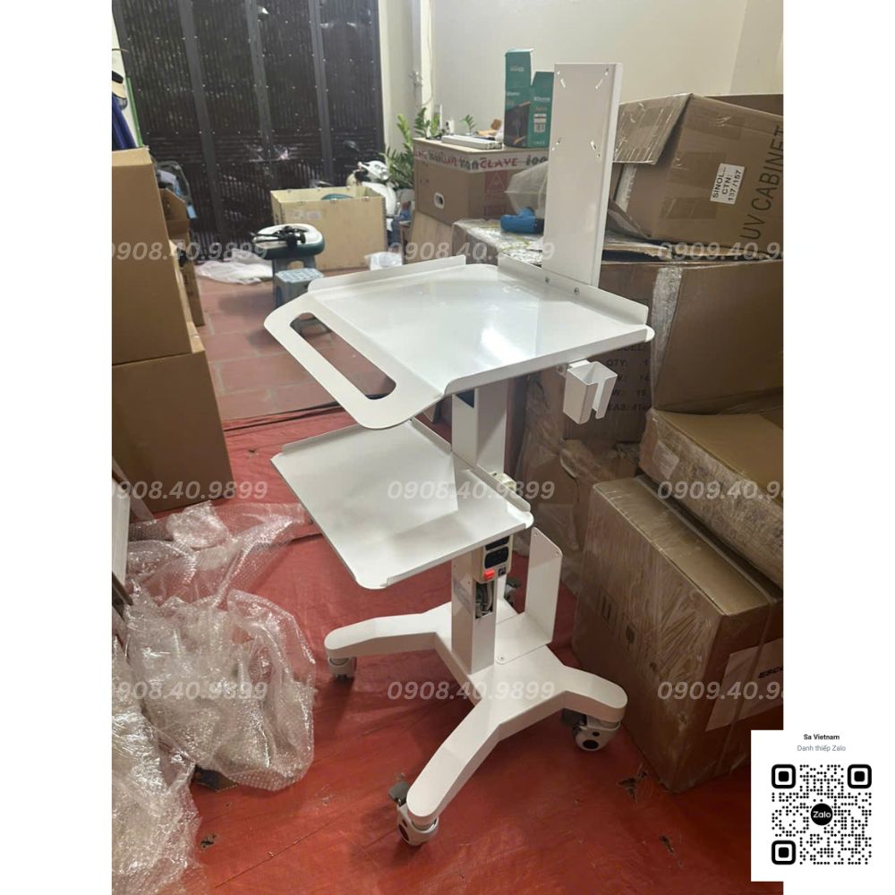 Xe đẩy chuyên dụng cho máy scan nha khoa