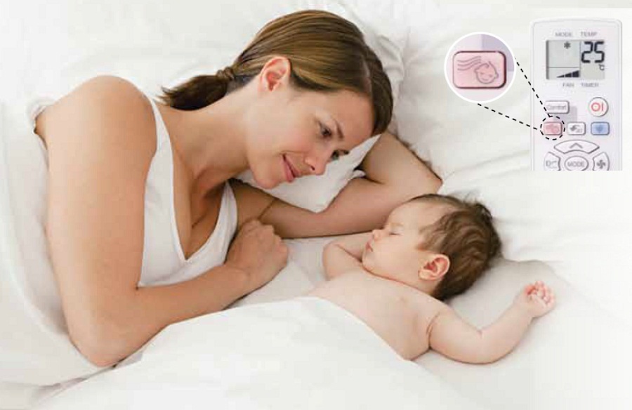 những điều cần biết khi sử dụng điều hòa cùng bé
