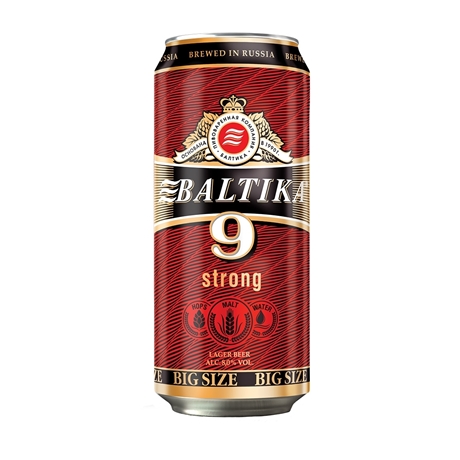 Bia Baltika số 9 lon 8% 900ml