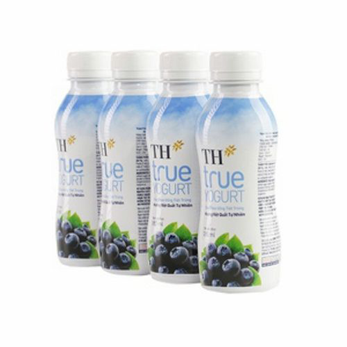 Sữa chua uống tiệt trùng hương Việt quất tự nhiên 4h 100ml