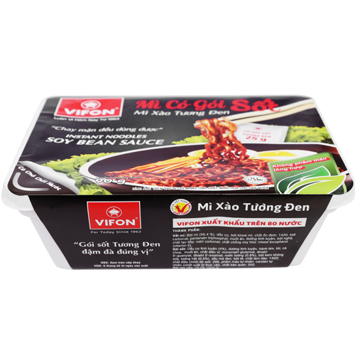 Mì xào tương đen Vifon khay 90g