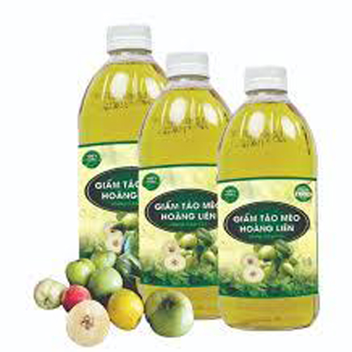 Giấm táo mèo Hoàng Liên 500ml