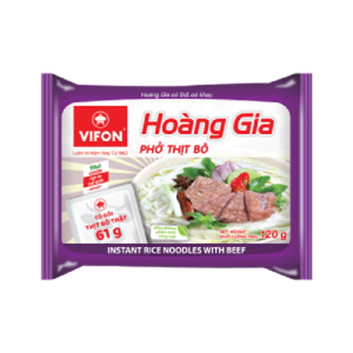 Phở thịt bò Hoàng Gia 120g
