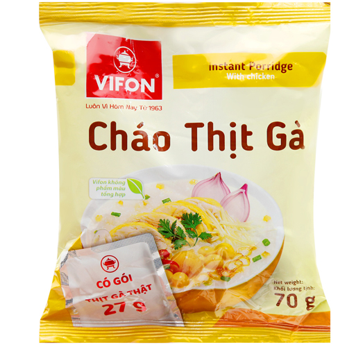 Cháo thịt gà Vifon 70g