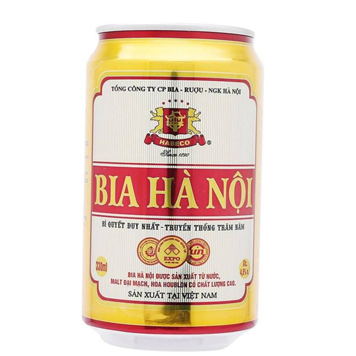 Bia Hà Nội lon 330ml