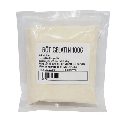 Bột Gelantin Đức 100g