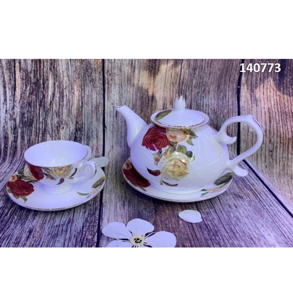 Bộ tách trà sứ xương 140773 14pcs