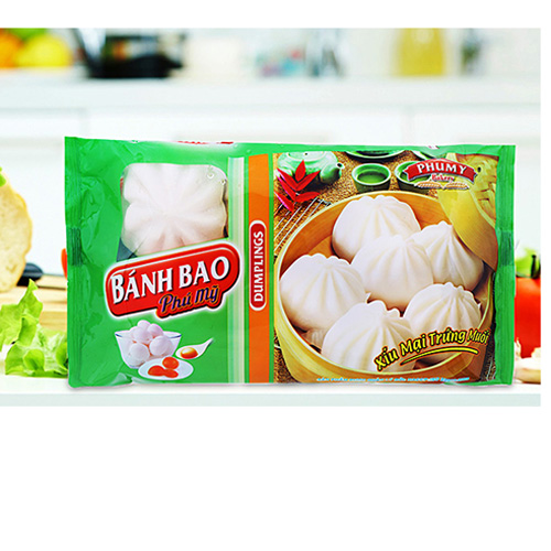 Bánh bao Phú Mỹ Xíu mại trứng muối 300g