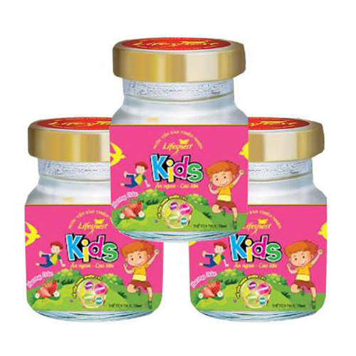 Nước yến sào Kids hương dâu Lifesnest 70ml