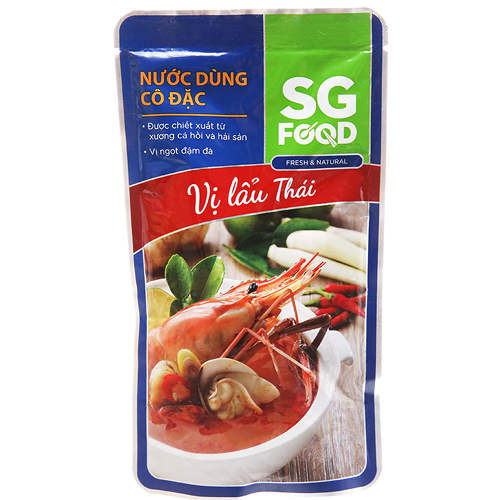 Nước dùng cô đặc vị lẩu thái SG Food 150g