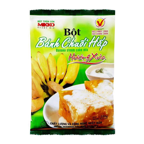 Bột bánh chuối hấp MIKKO 250g