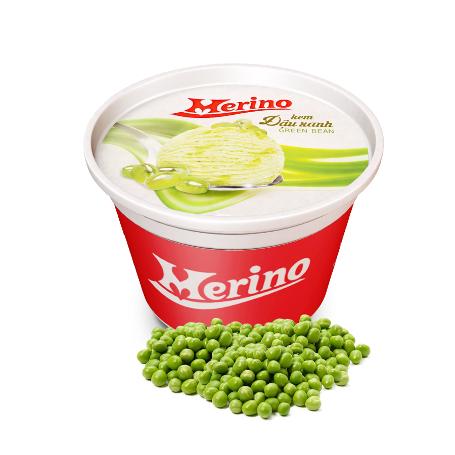 Kem ly merino Đậu xanh