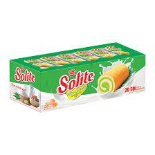 Banh bông lan cuốn vị lá dứa 180g