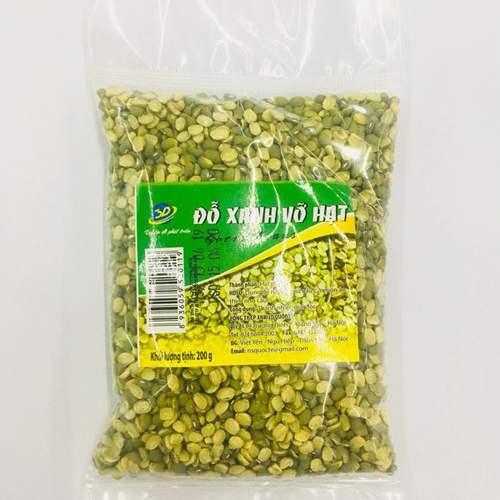 Đỗ xanh tách vỏ 3D 200g