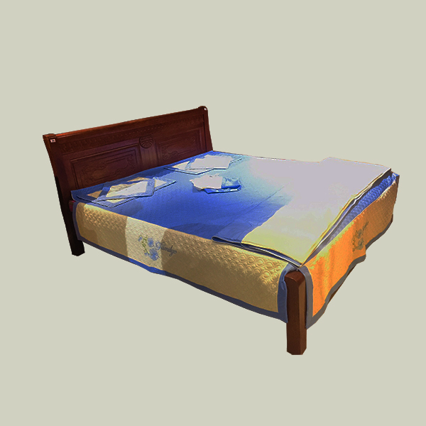 Giường- Gỗ tự nhiên 206GC02