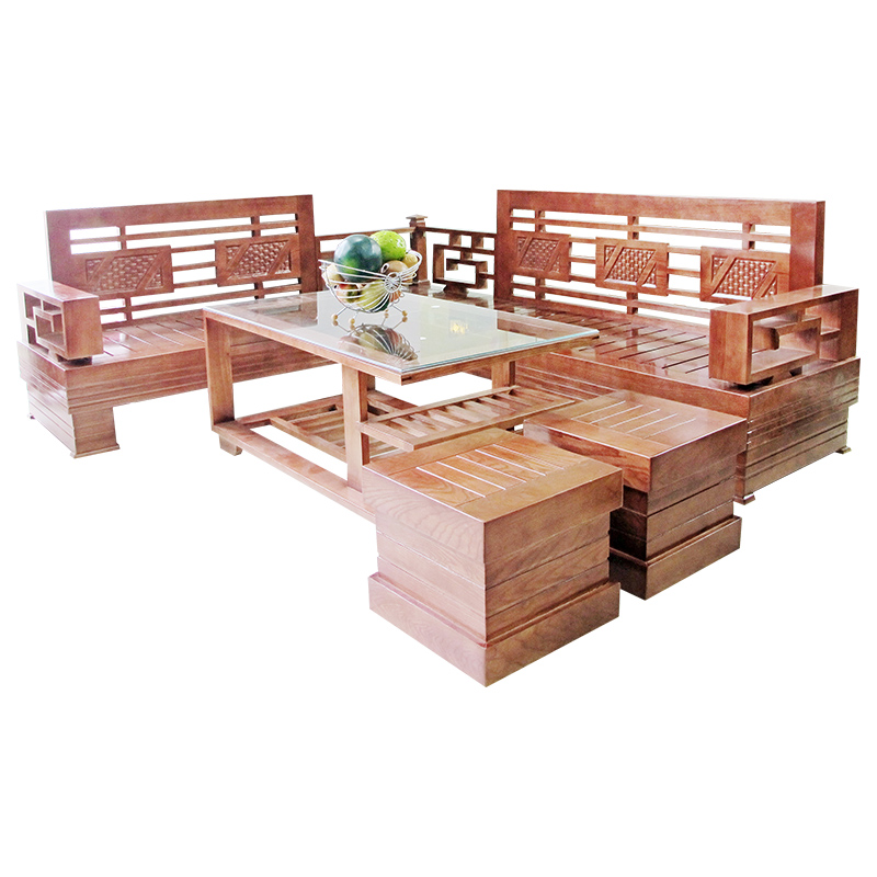 Bộ Salon gỗ Sồi 206SLG05